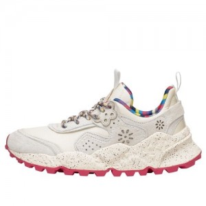 White Flower Mountain Kotetsu Women's Sneakers | RSQ3520DF