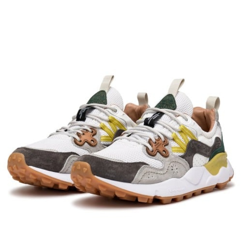 White Flower Mountain Yamano 3 Men's Sneakers | BRN6629YW